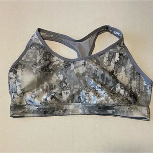 Reebok Sports Bra Gray Large